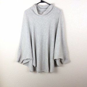 Pure J Jill Oversized Lagenlook Poncho Sweater